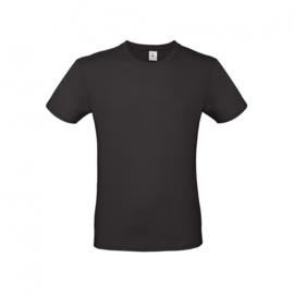 B&C E150 t-shirt zwart