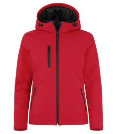 Winter Softshell voor dames rood