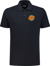 Stevige Workman polo navy blauw