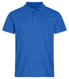 Basic polo Clique kobalt blauw