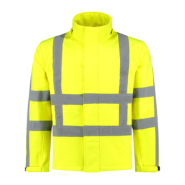 Softshell geel met reflectie RWS