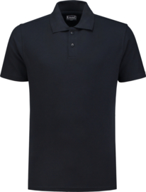 Stevige Workman polo navy blauw