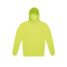 Hippe hoodie BC fluorgeel