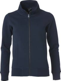 Dames sweatvest navy