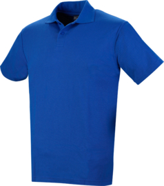 Stevige Workman polo korenblauw