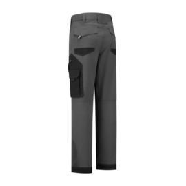 BTX 4 WAY strech werkbroek grijs / zwart