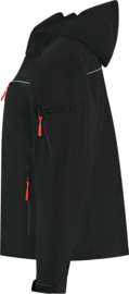 Winter softshell WorkWoman zwart