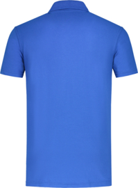 Stevige Workman polo korenblauw