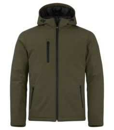 Winter Softshell uni mistgroen