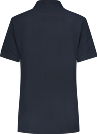 Dames polo donker blauw
