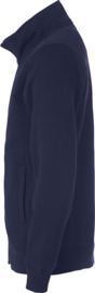 Sweatvest donkerblauw