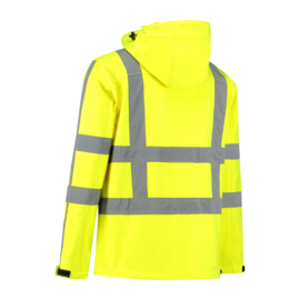 Softshell geel met reflectie RWS