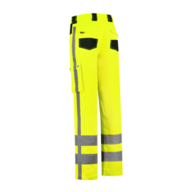 Werkbroek geel reflectie RWS