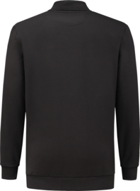 Zware kwaliteit polosweater WM zwart /black