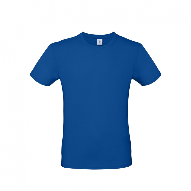B&C E150 t-shirt royal blue
