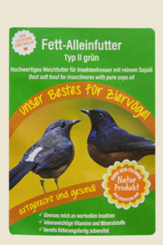 Claus Universal Softbill II Green 500gram (claus Fett-Alleinfutter Typ II grün)