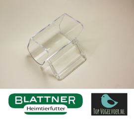 Voerbakje Transparant Voorfront (Plastiknapf für Vorsatzgitter)