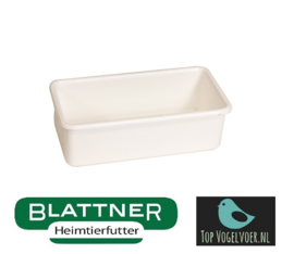 Plastic Food Bowl 10.6 x 5.4 x 3.4 cm (Napf rechteckig 10,6 x 5,4 x 3,4 cm)