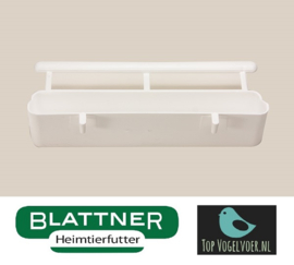 Plastic Food Bowl With Perch 18cm (Napf mit Anflugstange 18 cm)
