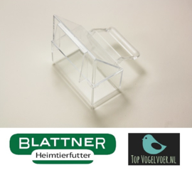 Mangeoire Cage Italienne Transparent (Plastiknapf für Vorsatzgitter Italia transparent)