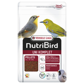 Nutribird Uni Komplet Aliment d'entretien 1kg (Uni komplett - Pelletfutter für kl. Weichfresser)