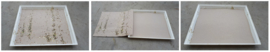 Honingraat bodempapier 53cm x 27cm 25st (Einlegepapier für Zuchtkäfig 55x31x34 (Maß: 530 x 270 mm)