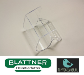 Voerbakje Transparant Voorfront (Plastiknapf für Vorsatzgitter)