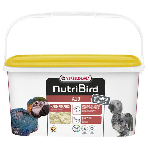 Nutribird A19 - Pappa Imbecco ARA Versele Laga 3kg (A 19 - Handaufzuchtfutter NutriBird)