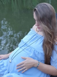 Zwangerschapsketting voor aanstaande moeder