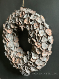 Krans coco Flower | 50 cm