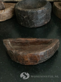 Oud Tempelbakje hout | India (8)