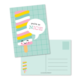 Postkaart | You're so nice