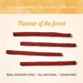 Wild Soft Sticks Hert 75% Vlees Graanvrije Honden Training Beloning Snacks Hond Beloningssnacks Dog