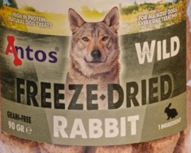 Wild 100% Konijn Hondensnacks Graanvrij Geschikt Voor Determinatiemenu 1 Eiwit Ingrediënt Vriesdroog