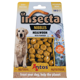 Insecta Nibbles - Meelworm & Pompoen Insecten Snacks