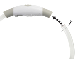 Luxe Lichtgevende MINI Led Honden Halsband Oplaadbaar
