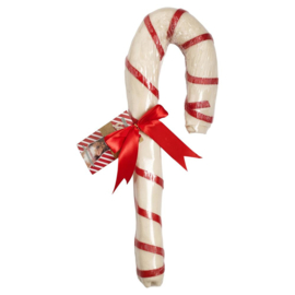 Candy Cane XL Party Kauwstok Runderhuid Kerst Cadeautje voor honden