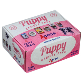 Luxe puppy welkomstpakket verwenpakket voerpakket
