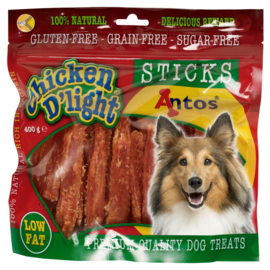 400 Gram Kipsticks Chicken D'light Hondensnacks