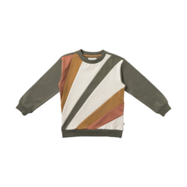 YourWishes Sweater Colorblock Mitch