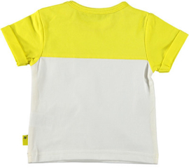 B.E.S.S. Shirt Colorblock Yellow