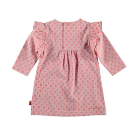 B.E.S.S. Dress AOP Flower Ruffles