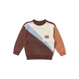 YourWishes Sweater Colorblock Maddox