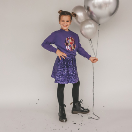 Your Wishes Rokje Glitter Sequin Mesh