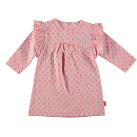 B.E.S.S. Dress AOP Flower Ruffles