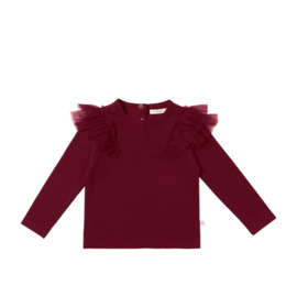 Your Wishes Tule Longsleeve Fuchsia