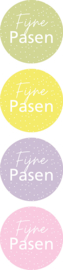 Cadeau- / Sluitstickers  assorti Pasen 35mm - 10 stuks