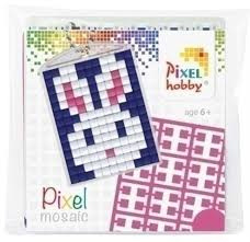 23010 Pixel sleutelhanger set compleet - Konijn