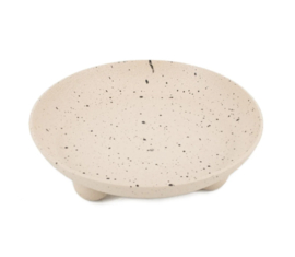 Metalen plateau - Sand dots - 11,5cm - hb6095 - Pakketpost!