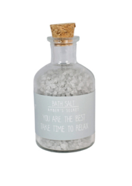 Bath salt - You are the best take time to relax - My flame - Pakketpost!